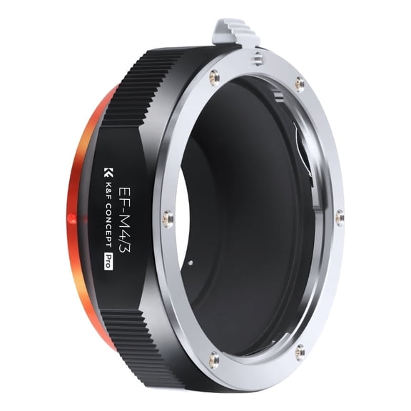 K&F CONCEPT Lens Adapter Compatible Compatible with Canon EOS (EF/EF-S) D/SLR Lens to Micro Four Thirds (MFT, M4/3) Mount Mirrorless Camera Body with Matting Varnish Design