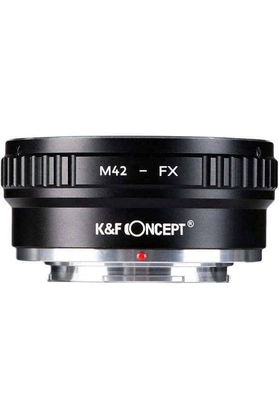 Lens Adapter M42 to Fuji X Compatible with M42 Mount Lens to Fujifilm Fuji X-Series X FX Mount Mirrorless Camera Body