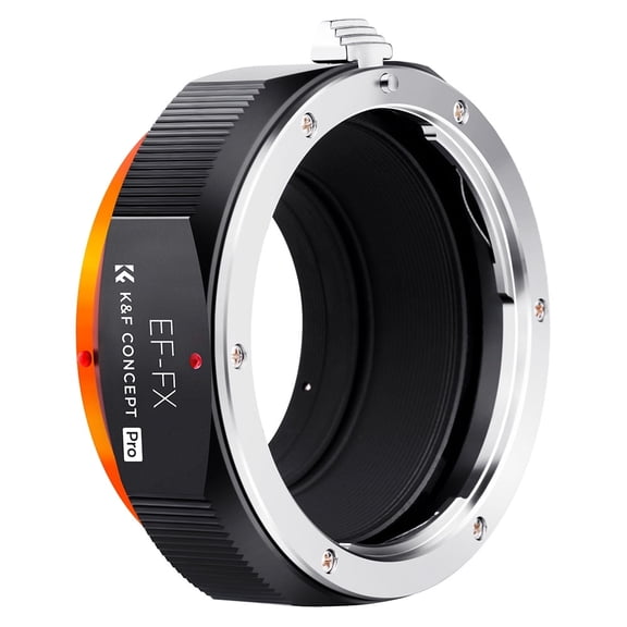 K&F CONCEPT Lens Mount Adapter Compatible with EOS EF/EFS Lens to FujiFX Mount X-Pro1 X Camera X-Series Mirrorless Cameras with Matting Varnish Design