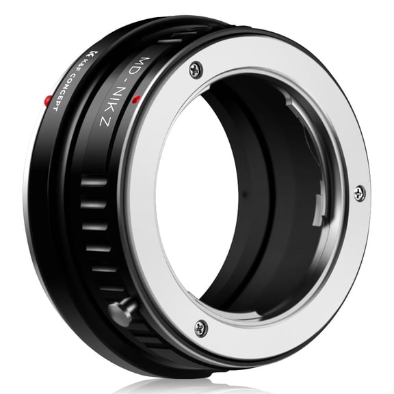 K&F CONCEPT Lens Mount Adapter, Minolta MD MC Mount Lens to Nikon Z6 Z7 Camera