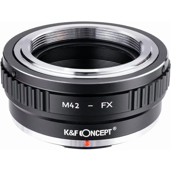 K&F Concept Lens Mount Adapter Ring M42 42mm Screw to Fuji Fujifilm FX XPro1 X-Pro1 Camera