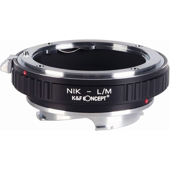 K&F CONCEPT Lens Mount Adapter for Nikon Nikkor F Mount Lens to Leica M Mount Camera Body