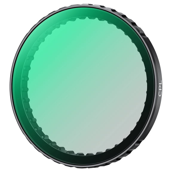 K&F CONCEPT PL Filter, Circular Polarizer, Top Optical Glass with Multi-Coated Filter, Reduce Glare and Reflections, Compatible with Osmo Action 3/4/5 Pro