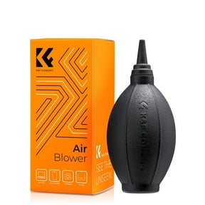 K&F Concept Soft Tip Rubber Bulb Air Pump Dust Blower, Lens Blower for Cameras, Lenses Sensitive Electronics and Keyboards Telescope Filters