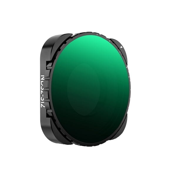 K&F CONCEPT Variable ND32-512 Filter Compatible with GoPro Hero 13/12/11/10/9, Neutral Density Light Reduction Filter, Multicoated HD Optical Glass Action Camera Accessories