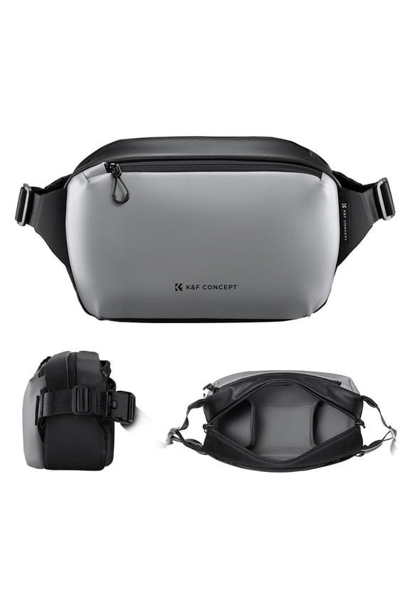 Waterproof Camera Sling Bag,Crossbody Bag Camera Photography Bags for Mirrorless Cameras/Tripod Holder with Removable Divider for Travel