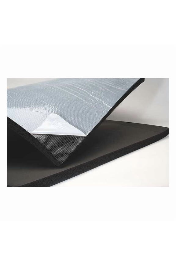 Insulation Sheet, NBR/PVC, 36 in x 48 in, 3/4 in Wall, Black 6RSXG3X4068