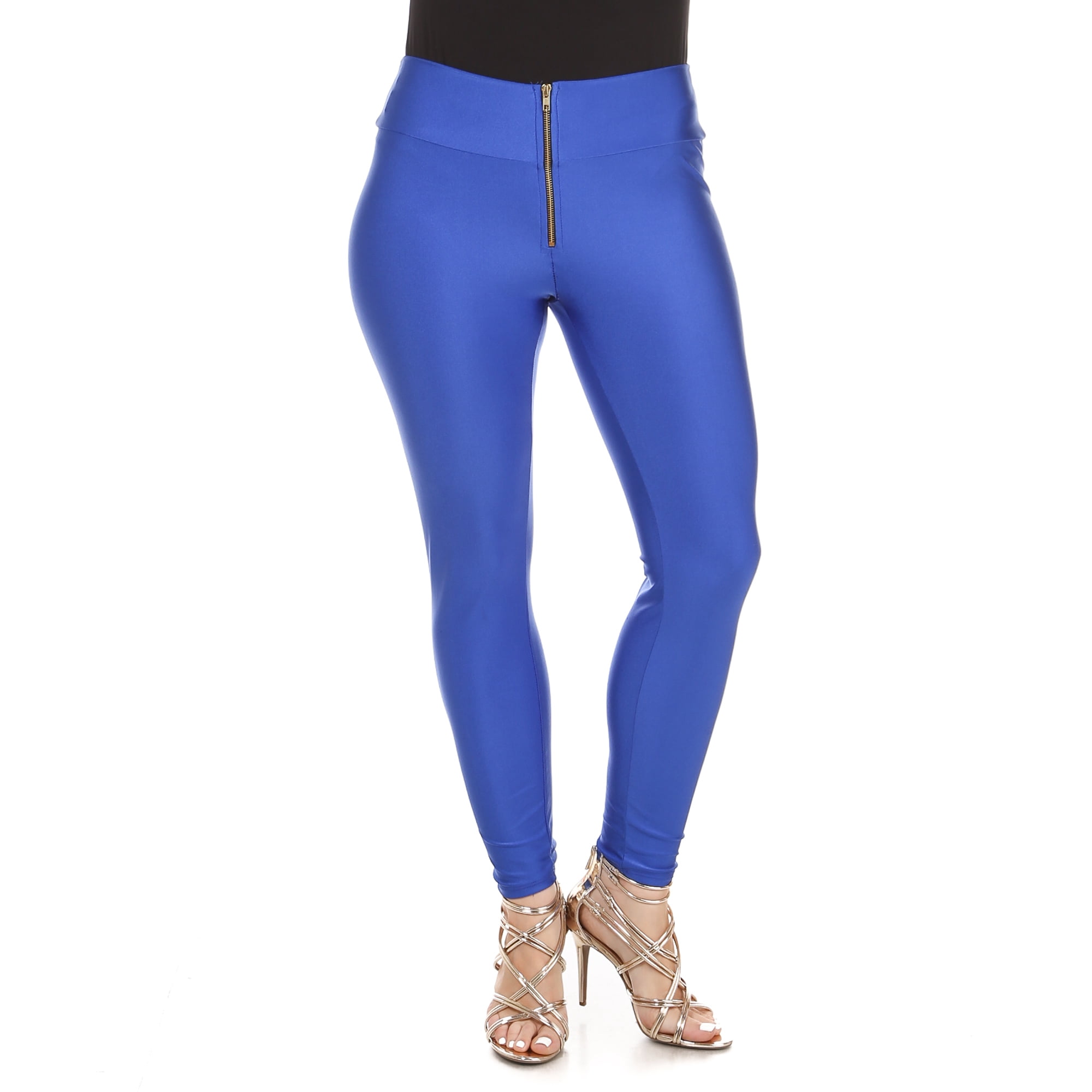 Full Size Zip Detail High Waist Leggings