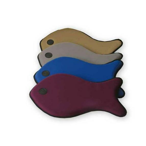 K&H Pet Products Fish Neo Sleeper Cat Bed Gray 15" x 26" x 2"