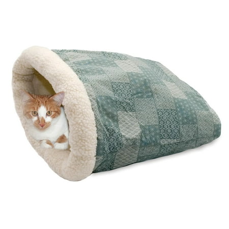K&H Pet Products Kitty Crinkle Sack Teal 15 X 18 Inches