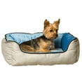 thumbnail image 1 of K&H Pet Products Self-Warming Lounge Sleeper Pet Bed Gray/Blue Small 16 X 20 Inches, 1 of 9