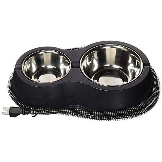 K&H Manufacturing Thermo-Kitty Cafe Heated Food & Water Bowl