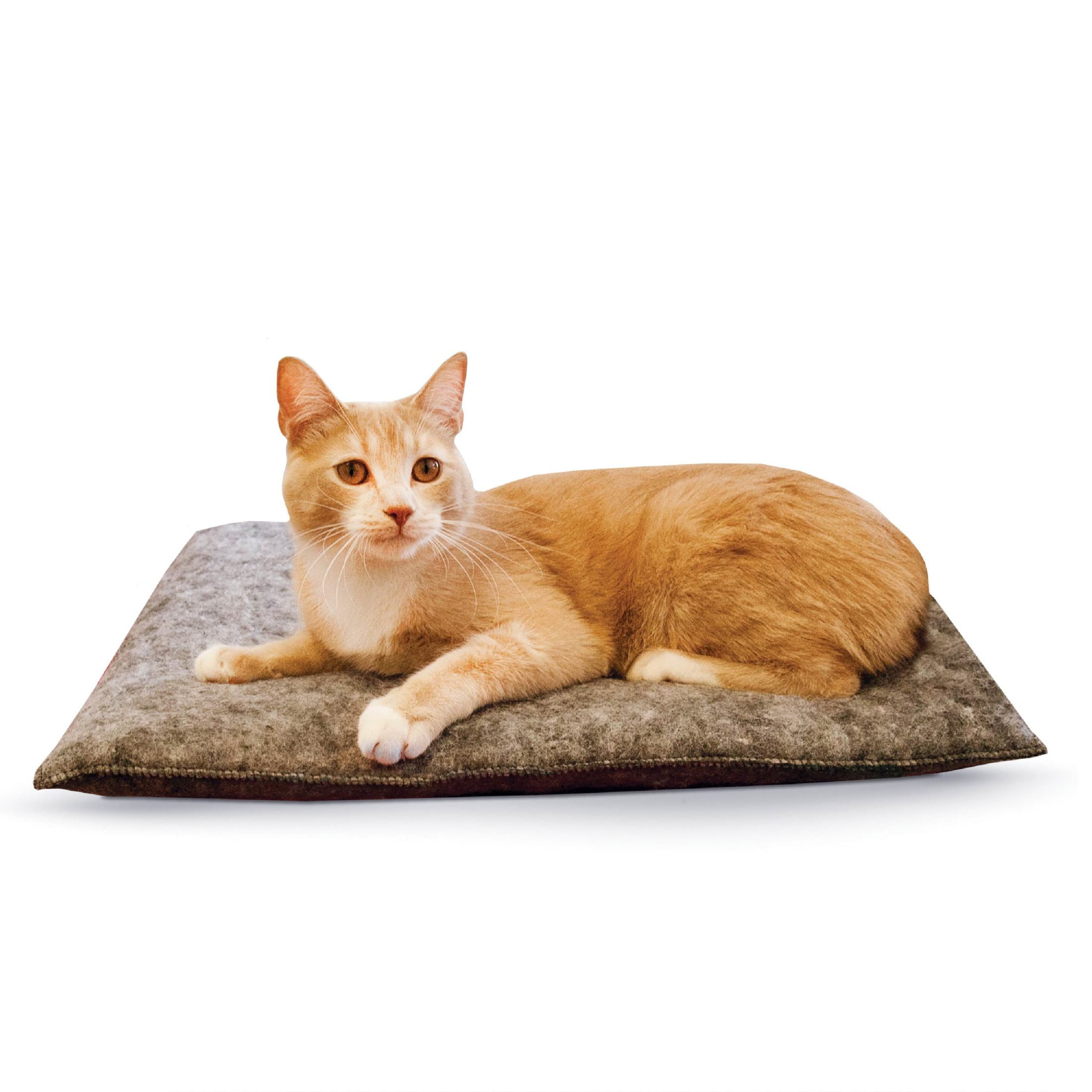 K&H Pet Products Amazin’ Kitty Pad Unheated Gray 15 X 20 Inches - 2 Pack