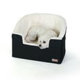 thumbnail image 1 of K&H Pet Products Bucket Booster Dog Car Seat Knockdown Black/Cream Large, 1 of 11