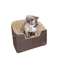 thumbnail image 1 of K&H Pet Products Bucket Booster Dog Car Seat with Seat Belt Knockdown Tan/Tan Large, 1 of 10