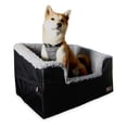 thumbnail image 1 of K&H Pet Products Bucket Booster Pet Seat Rectangle Knockdown Black/Gray Large, 1 of 9