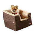 thumbnail image 1 of K&H Pet Products Bucket Booster Pet Seat Rectangle Knockdown Chocolate/Tan Small, 1 of 9