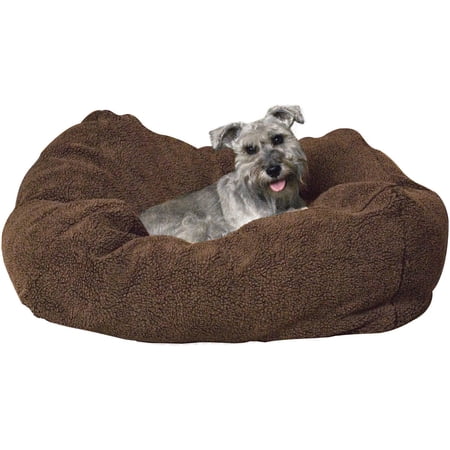 K&H Pet Products Cuddle Cube Dog Bed, Small, Mocha