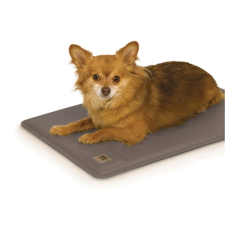 K&H Pet Products Deluxe Lectro-Kennel Heated Pad Gray Small 18.5 X 12.5 Inches