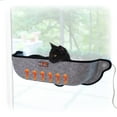 thumbnail image 1 of K&H Pet Products EZ Mount Thermo-Kitty Window Bed Extra-Deep Gray 27 X 10 X 11 Inches, 1 of 13
