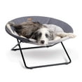 thumbnail image 1 of K&H Pet Products Elevated Cozy Cot Classy Gray Large 30 Inches, 1 of 7