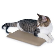 K&H Pet Products Extreme Weather Heated Outdoor Kitty Pad Petite Tan 9 X 12 Inches