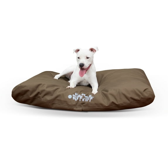 K&H Pet Products K-9 Ruff n' Tuff Indoor-Outdoor Pet Bed Large Chocolate 36" x 48" x 4"