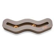 K&H Pet Products Kitty Tippy Track N Roll Cardboard Toy Brown 22.5" x 6.5" x 2"
