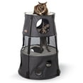 thumbnail image 1 of K&H Pet Products Kitty Tower Classy Gray 3 Story, 1 of 9