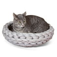 thumbnail image 1 of K&H Pet Products Knitted Pet Bed Gray 17 X 4 Inches, 1 of 7