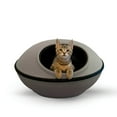 thumbnail image 1 of K&H Pet Products Mod Dream Pod Cat Bed, Green/Black, 1 of 4