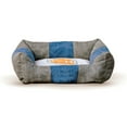 thumbnail image 1 of K&H Pet Products Original Logo Lounger, Grey/Blue, 16" x 20", 1 of 3