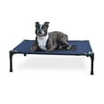 thumbnail image 1 of K&H Pet Products Original Pet Cot Elevated Dog Bed Blue/Black Mesh Medium 32 X 25 X 7 Inches, 1 of 10