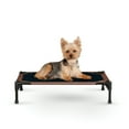 thumbnail image 1 of K&H Pet Products Original Pet Cot Elevated Dog Bed Chocolate/Black Mesh Small 17 X 22 X 7 Inches, 1 of 10