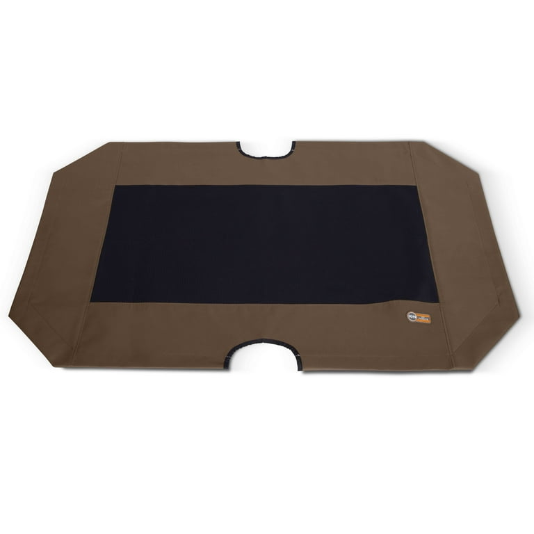 K H Pet Products Original Pet Cot Replacement Cover Cot Sold Separately Chocolate Black Mesh X Large 32 X 50 Inches