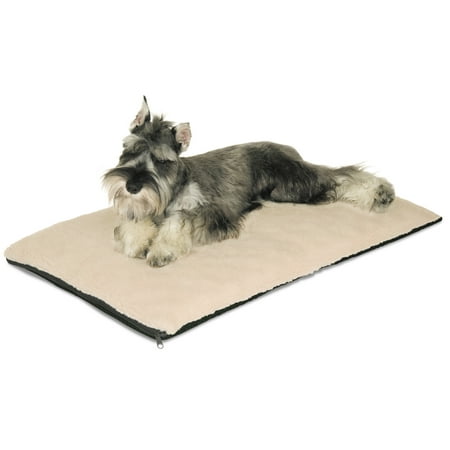 K&H Pet Products Ortho Thermo-Bed Heated Dog Bed Fleece Medium 17 X 27 Inches
