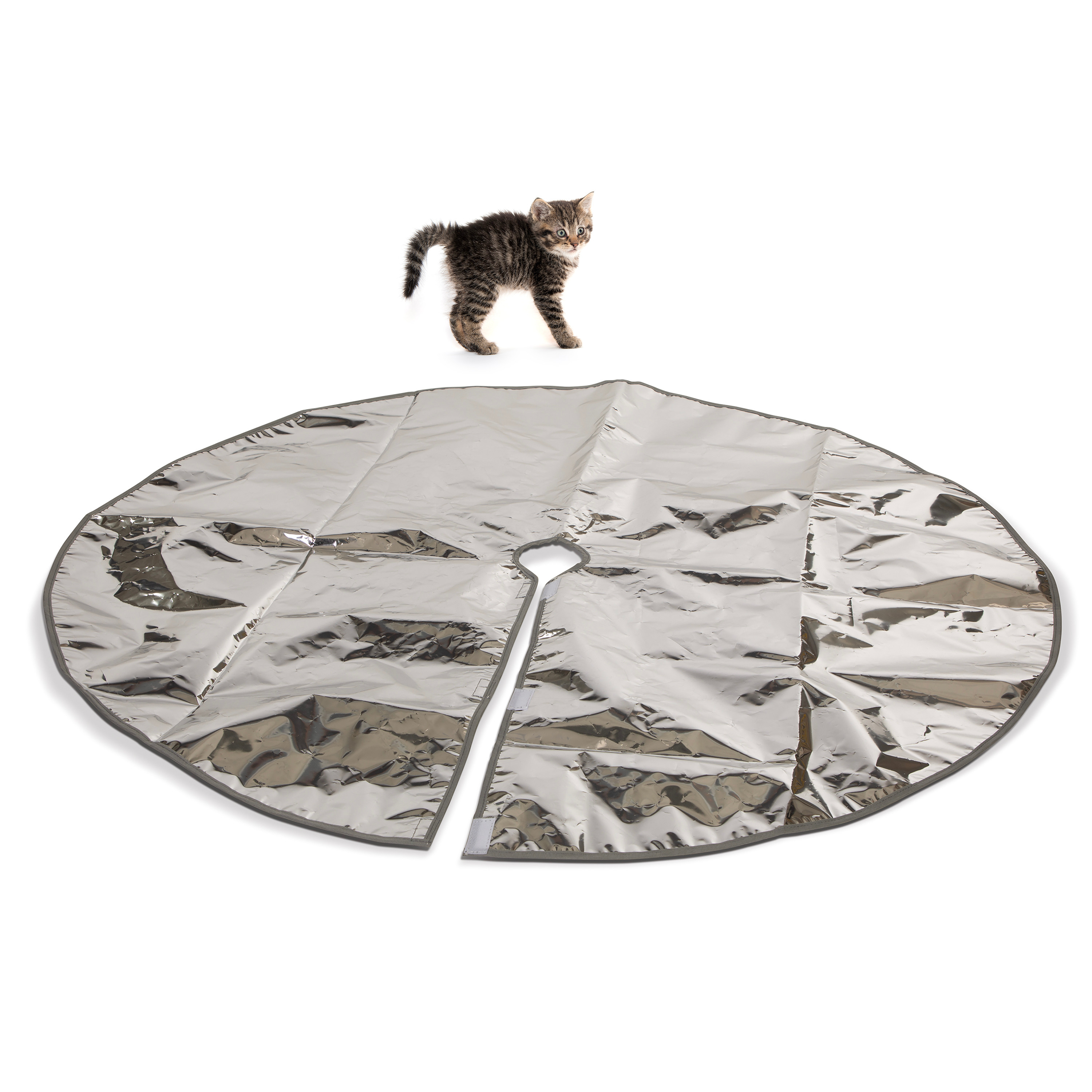 K&H Pet Products Pet Deterrent Mat Silver 54 Inches Round