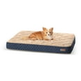 thumbnail image 1 of K&H Pet Products Quilt-Top Superior Orthopedic Bed Navy/Geo Flower Small 27 X 36 Inches, 1 of 9