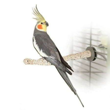 K&H Pet Products Sand Thermo-Perch Bird Cage Perch, Small, Brown