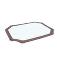 thumbnail image 1 of K&H Pet Products Self-Warming Pet Cot Replacement Cover (Cot Sold Separately) Chocolate/Fleece Large 42 X 30 Inches, 1 of 9