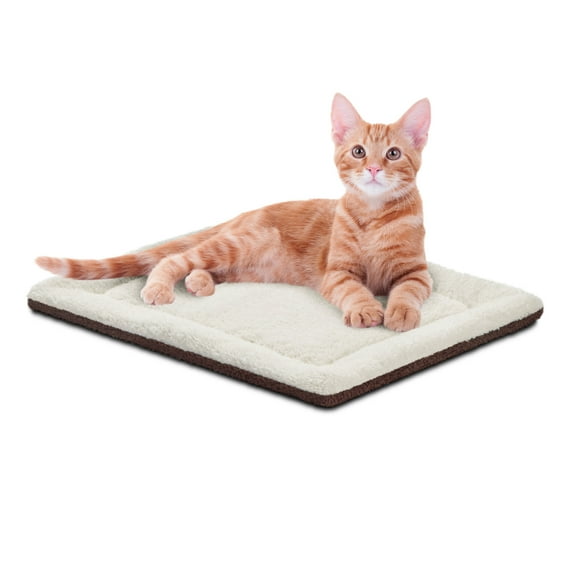 K&H Pet Products Self-Warming Pet Pad Oatmeal/Chocolate 21 X 17 Inches