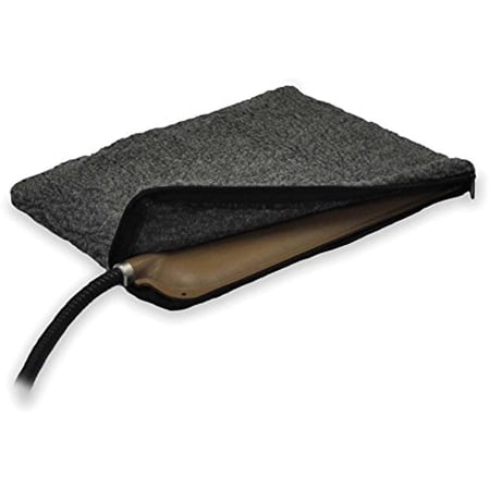 K&H Pet Products Small Animal Heated Cover, Gray, 9" x 12" x 0.5"