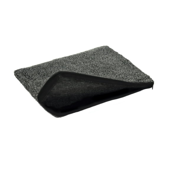 K&H Pet Products Small Animal Heated Pad Deluxe Replacement Cover Gray Petite 12 X 9 Inches