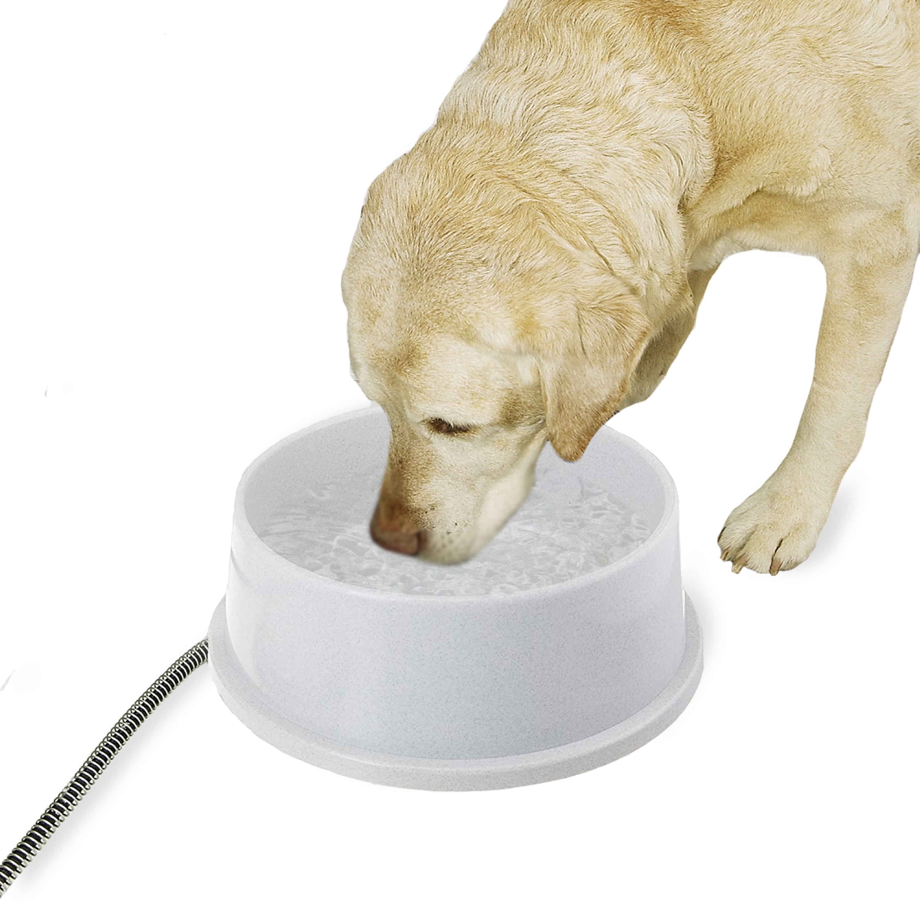 K & H Pet Products 32 oz Slate Gray Thermal-Bowl
