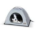 thumbnail image 1 of K&H Pet Products Thermo Tent Outdoor Heated Pet Shelter Gray Medium 19 X 24 X 16 Inches, 1 of 9