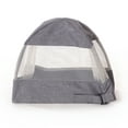thumbnail image 1 of K&H Pet Products Travel Bike Basket Hood for Pets Classy Gray Large 12.5 X 16 X 13 Inches, 1 of 7