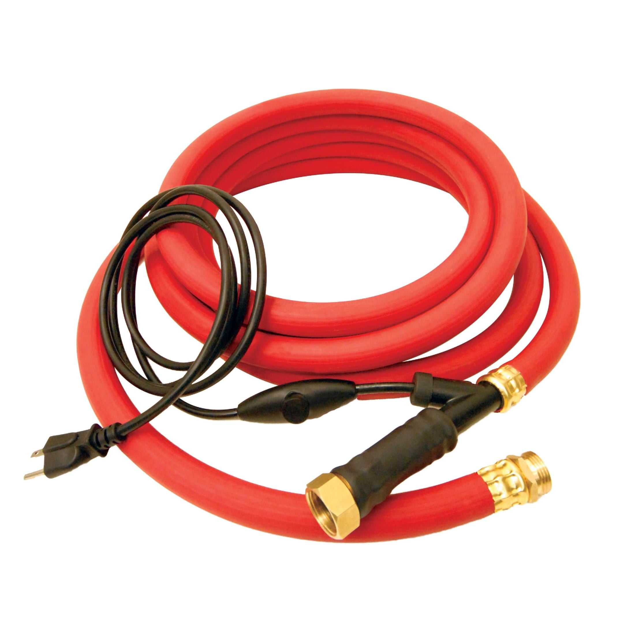 K&H Pet Products Thermo-Hose Ice Free Heated Water Hose Rubber Red 60 Feet 250 Watts
