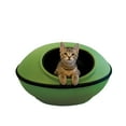 thumbnail image 1 of K&H Thermo Pod Pet Cat Bed, Green, 1 of 10