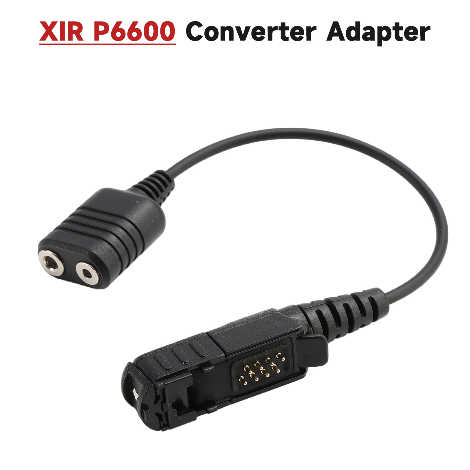 Q Rip Interface Cable K Interface Headset Port Converter Cable for MTP3150 MTP3500 XPR 3000 ...