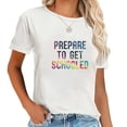 thumbnail image 1 of K Is For Kindergarten Back to School Gifts Women's Graphic T-Shirt - Comfortable & Fashionable Summer Top, 1 of 3
